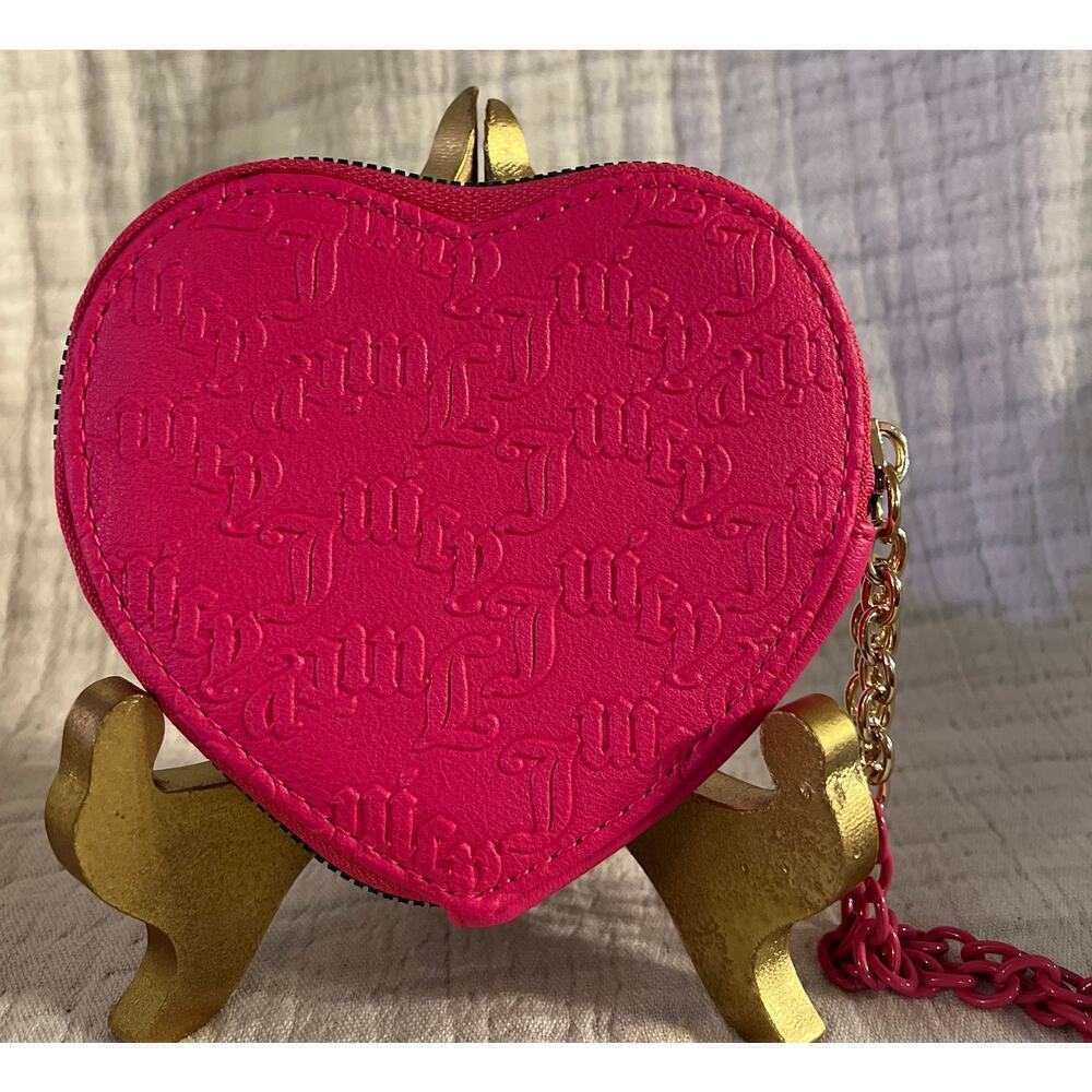 Juicy Couture Heart coin purse - Picture 2 of 5